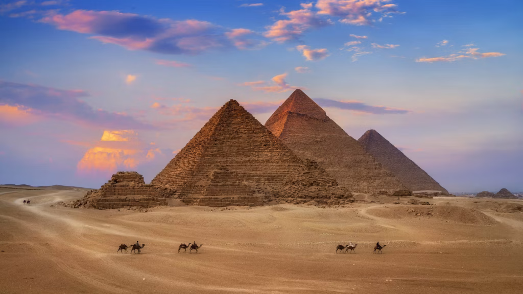 Is dental tourism in Egypt safe — Pyramids of Giza, iconic landmark for US patients visiting Egypt